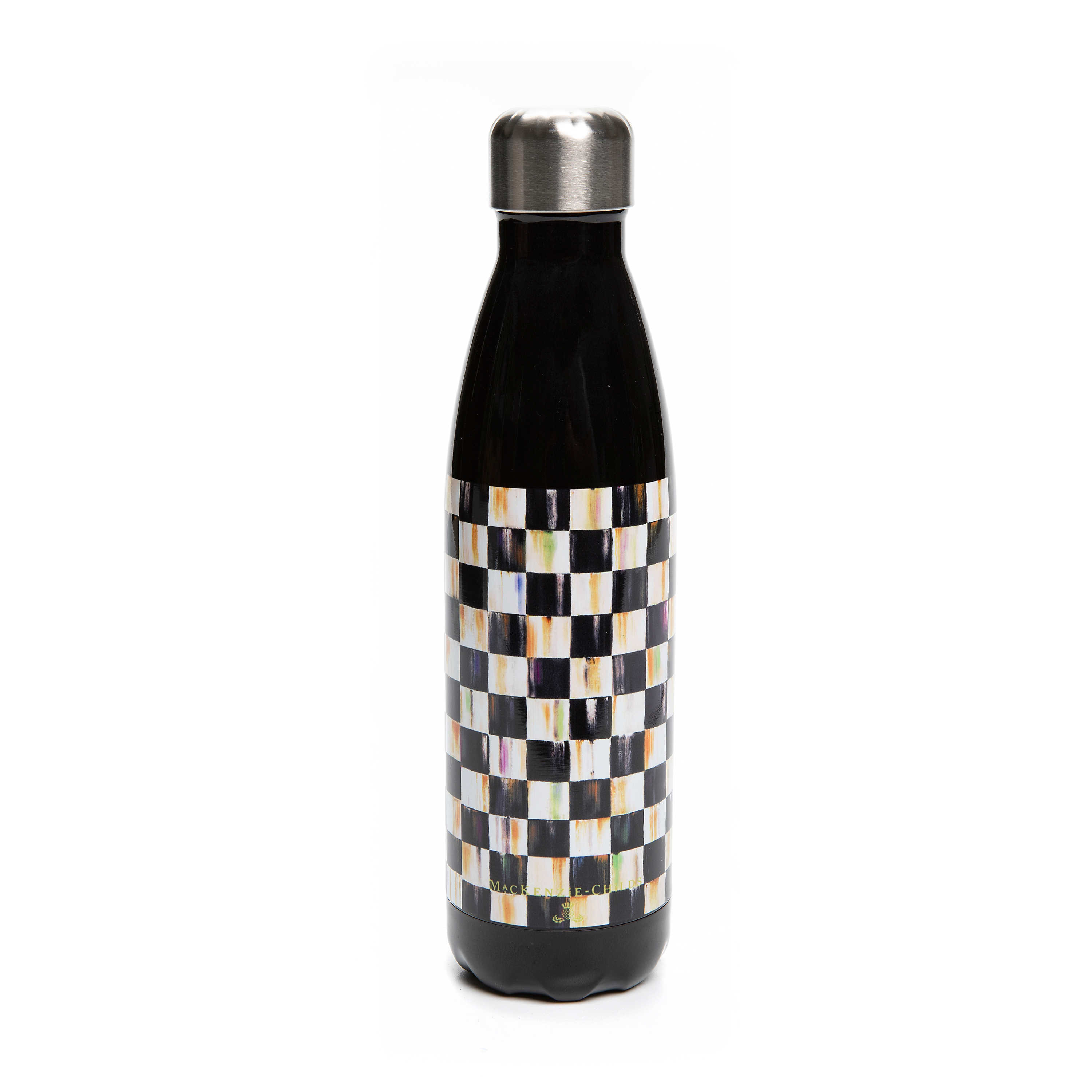 Courtly Check Water Bottle mackenzie-childs Panama 0