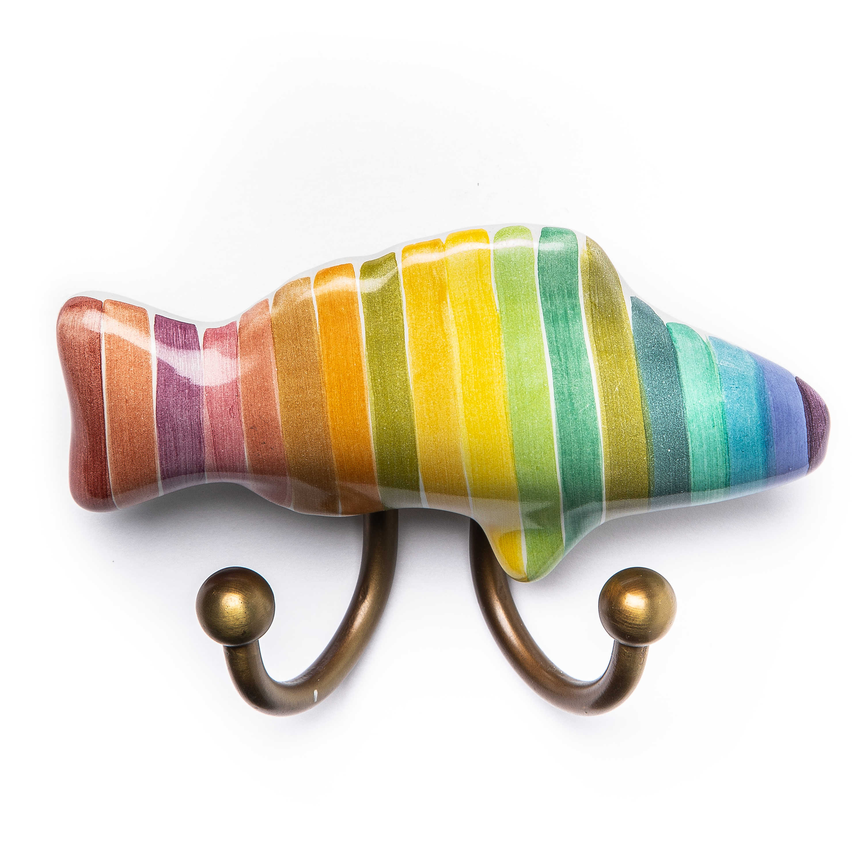 Fish Hook Right - Rainbow mackenzie-childs Panama 0