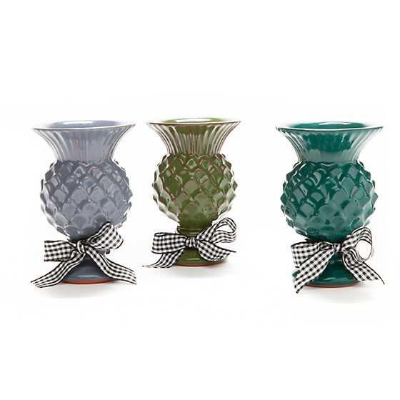 Mini Thistle Vase - Pewter image three