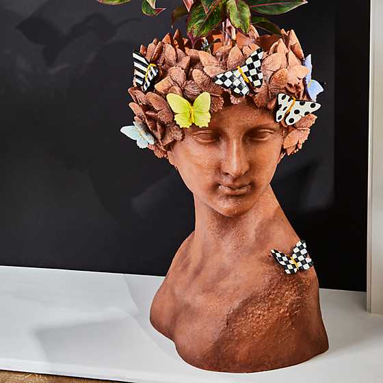 Persephone Bust Planter - Large image two