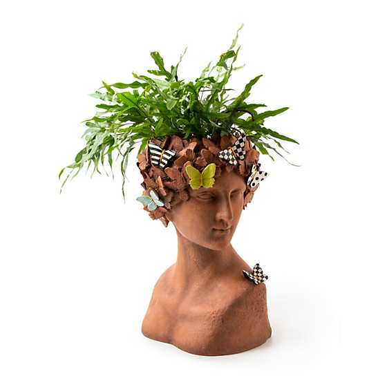 Persephone Bust Planter - Large image five
