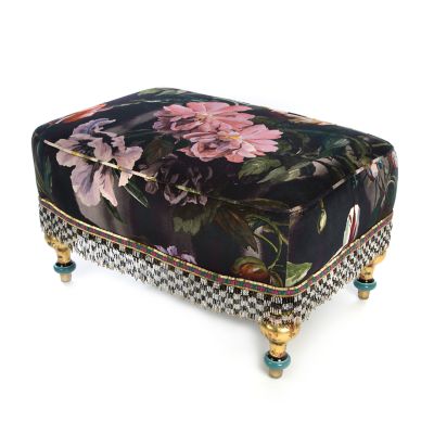 Moonlight Garden Rumor Has It Ottoman