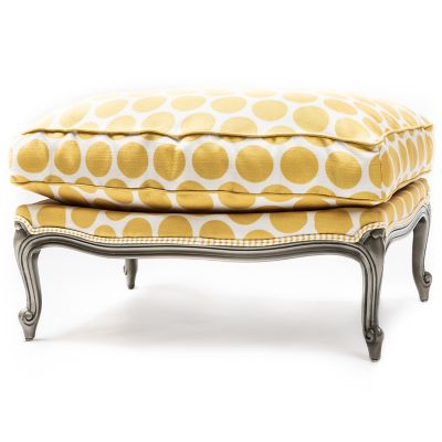 Spot On Buttercup Ottoman mackenzie-childs Panama 0