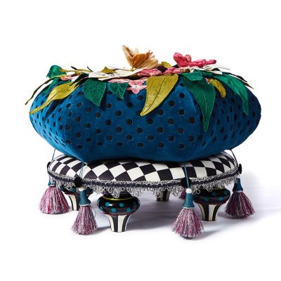 Fairy Tale Footstool mackenzie-childs Panama 0