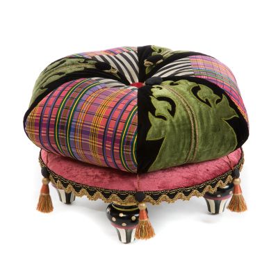 Portobello Road Footstool mackenzie-childs Panama 0