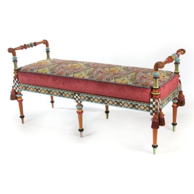 Mackenzie childs hot sale bench