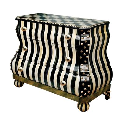 Courtly Stripe Large Bombay mackenzie-childs Panama 0