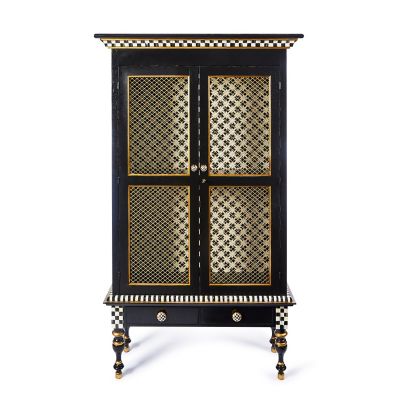 Courtly Criss-Cross Cabinet mackenzie-childs Panama 0