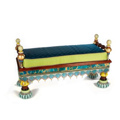 Ridiculous Peacock Bench image three