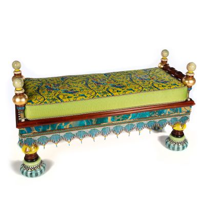 Ridiculous Peacock Bench