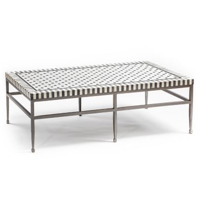 Spot On Coffee Table - Black mackenzie-childs Panama 0