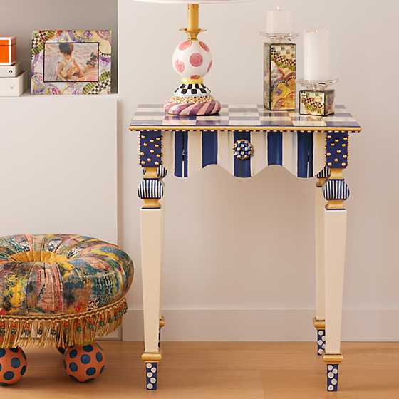 Royal Stripe Side Table image two