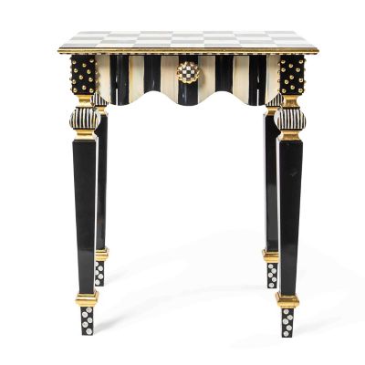 Courtly Stripe Side Table image three