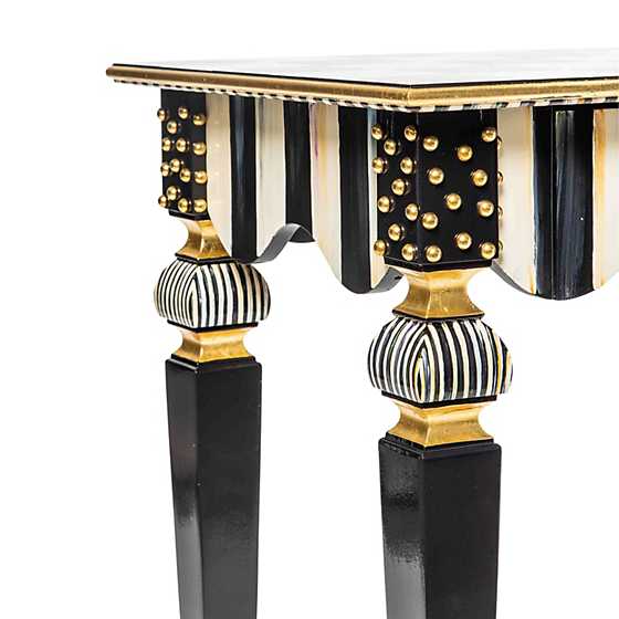 Courtly Stripe Side Table image six