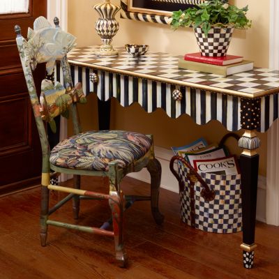 Courtly Stripe Console Table image two