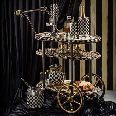 MacKenzie-Childs | Dotography Bar Cart