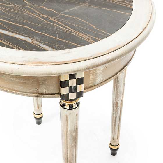 Tuscan Farm Round Accent Table image four