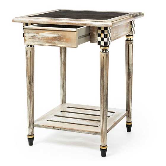 Tuscan Farm Square Accent Table image four