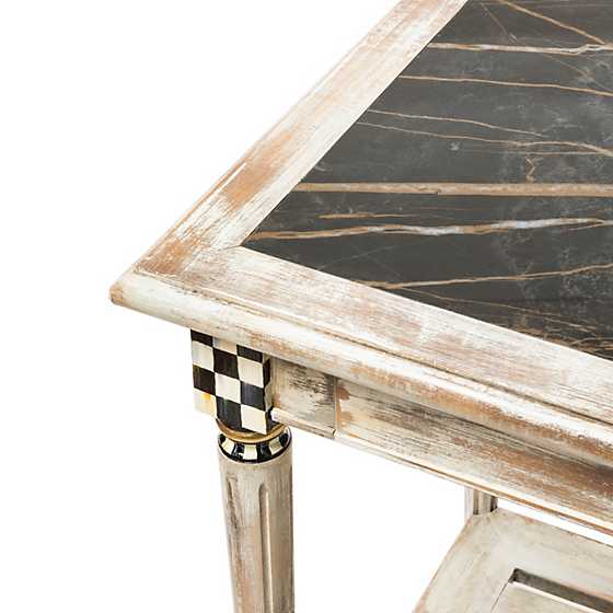 Tuscan Farm Square Accent Table image five