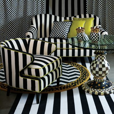 Striped loveseat 2024