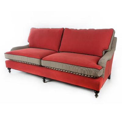 MacKenzieChilds Underpinnings Studio Sofa Tomato
