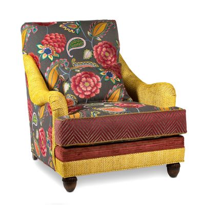 Patchwork discount reading chair