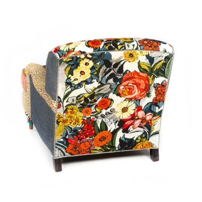 MacKenzieChilds Painted Garden Accent Chair
