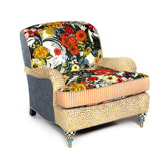 Painted Garden Accent Chair image one