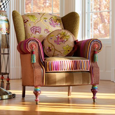 MacKenzie-Childs | Bittersweet Wing Chair