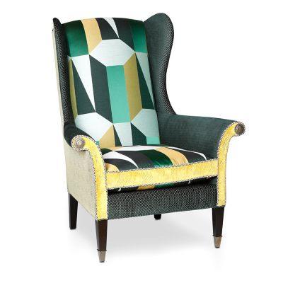 Emerald Wing Chair
