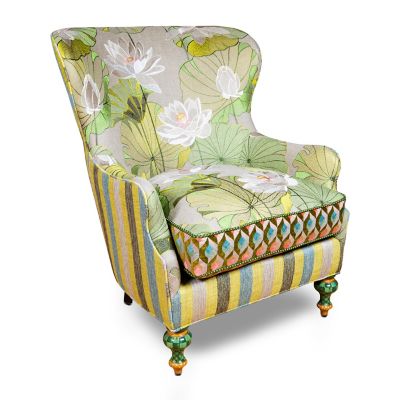 Lily Pond Wing Chair mackenzie-childs Panama 0