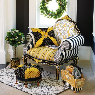 MacKenzie-Childs | Queen Bee Chair