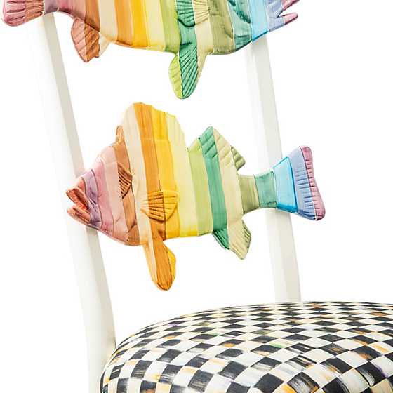Rainbow Fish Chair image four