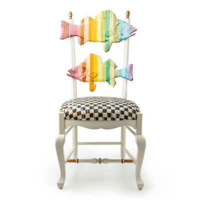 Rainbow Fish Chair mackenzie-childs Panama 0