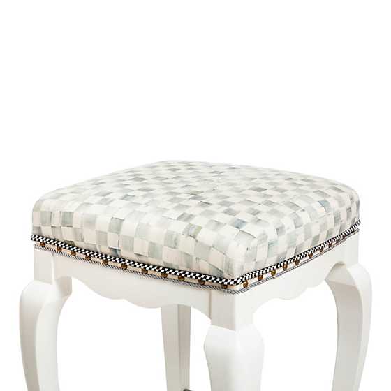 Sterling Check Counter Stool image three