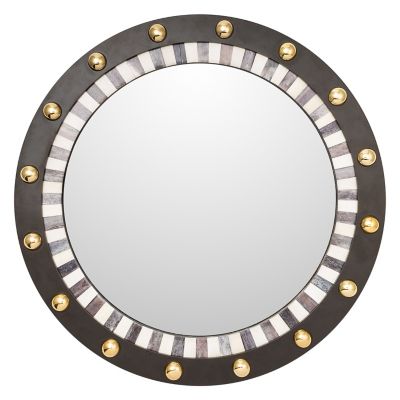 Dotography Large Wall Mirror mackenzie-childs Panama 0