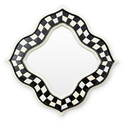 Courtly Quatriflower Small Wall Mirror mackenzie-childs Panama 0