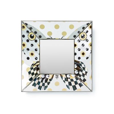 Spot On Square Wall Mirror mackenzie-childs Panama 0