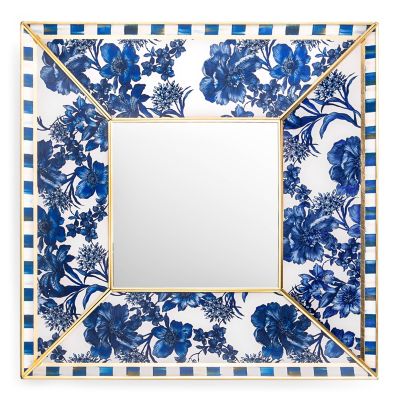 Royal English Garden Square Wall Mirror mackenzie-childs Panama 0