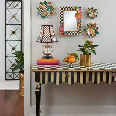 MacKenzie-Childs Pretty As A Bow Accent Wall Mirror