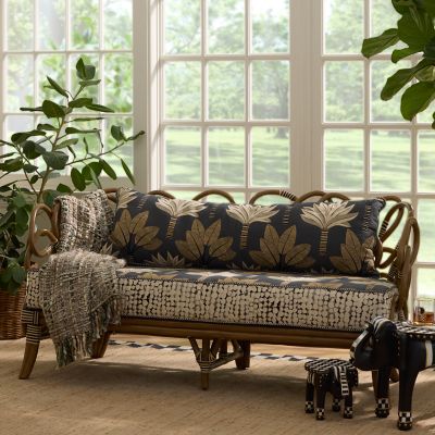 Wild Indoors Rattan Loveseat image two