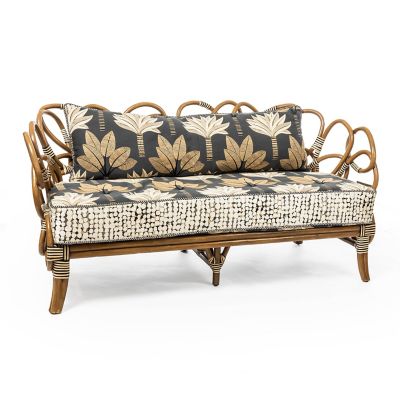 Wild Indoors Rattan Loveseat image four