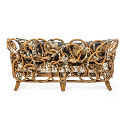 Wild Indoors Rattan Loveseat image five