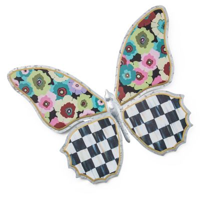 Always Flowers Outdoor Butterfly Wall Decor - Large image two