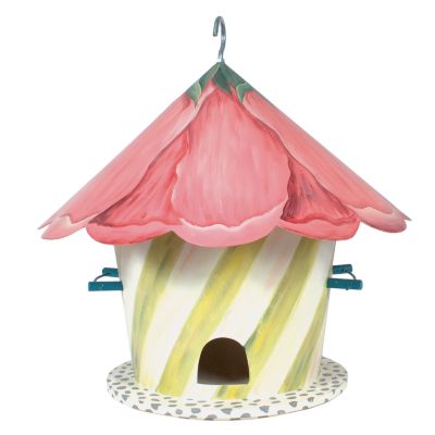 Hollyhock Birdhouse