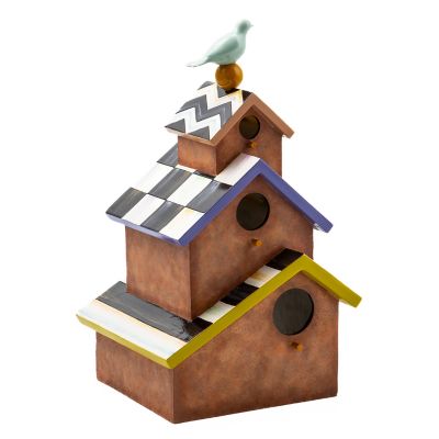 Persephone Tabletop Birdhouse mackenzie-childs Panama 0