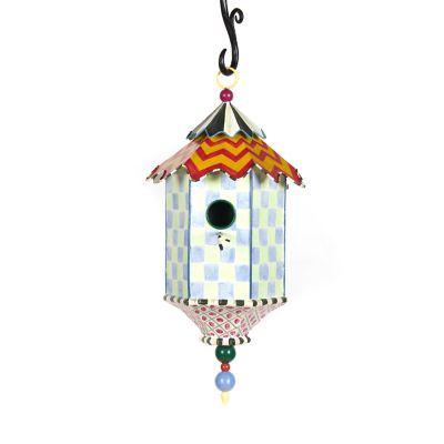 Birdhouse - Colorful - Checkered Dish Towels