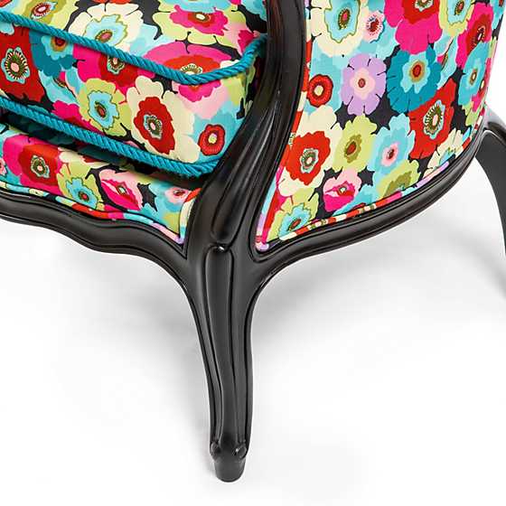 Always Flowers Outdoor Wing Chair image five