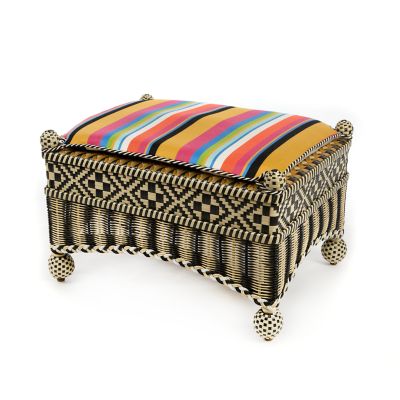 mackenzie childs ottoman