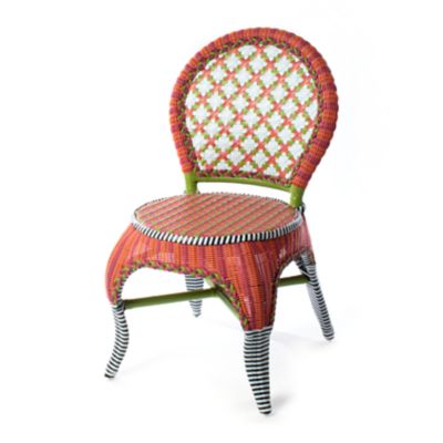 Breezy Poppy Outdoor Cafe Chair mackenzie-childs Panama 0